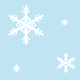 冬、雪の結晶の壁紙、背景素材 n01