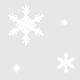 冬、雪の結晶の壁紙、背景素材 n08