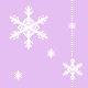 冬、雪の結晶の壁紙、背景素材 na02