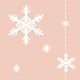 冬、雪の結晶の壁紙、背景素材 na05