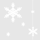 冬、雪の結晶の壁紙、背景素材 na08