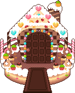 お菓子の家のイラスト ca04