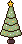 クリスマスツリーのアイコン、イラスト ha05