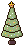 クリスマスツリーのアイコン、イラスト hf05