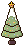 クリスマスツリーのアイコン、イラスト hf06
