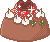 クリスマスケーキのアイコン、イラスト tb04