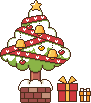 クリスマスツリーのアイコン、イラスト xc02