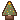 クリスマスツリーのアイコン、イラスト cb20