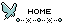 蝶のHOMEアイコン 29d-home