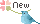 鳥のNEWアイコン 54e-new