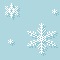 雪の結晶の壁紙、背景素材 m10