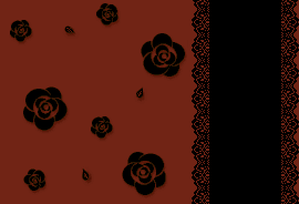 薔薇の壁紙、背景素材 d03