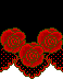 フリルと薔薇の壁紙、背景素材 od01