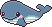 クジラのアイコン、イラスト s02