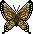 蝶のアイコン、イラスト s02