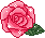 薔薇のアイコン、イラスト gc13