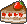 苺チョコケーキのアイコン、イラスト q01