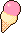 アイスクリームのアイコン、イラスト ec10