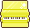 おもちゃのピアノのアイコン、イラスト bc11