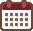 カレンダーのアイコン、イラスト cbf01