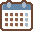 カレンダーのアイコン、イラスト cbf04