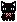 ハロウィンの黒猫のアイコン、イラスト df05