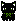ハロウィンの黒猫のアイコン、イラスト df07