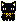 黒猫のアイコン、イラスト df08