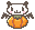 ハロウィン、ぱんだとかぼちゃのアイコン、イラスト bf02