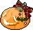 ハロウィンのかぼちゃのアイコン、イラスト vb02