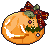 ハロウィンのかぼちゃのアイコン、イラスト vbf02