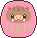 亥年/猪だるまのアイコン、イラスト c02