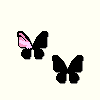 蝶/昆虫アイコン、イラスト サンプル07